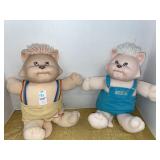 2 Cabbage Patch Kids Koosas cat doll