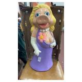 Miss Piggy Plaster Cast 28 in bank