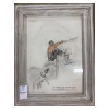 1916 Cream of Wheat framed poster