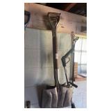 Lot of 3 Metal Shovels