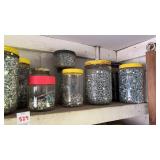 Shelf lot of self-drill screws