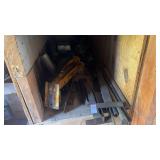 Lot of Metal Parts, brick tongs etc