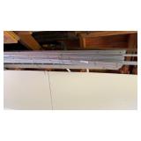 Lot of metal strips