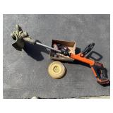 Black & Decker weed eater 20v with battery and