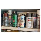 Assorted enamel, lubricants, and hardware