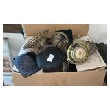 Box of speaker parts