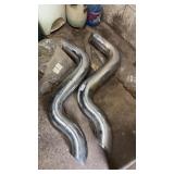 Set of dump stacks 5inch diameter