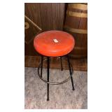 Orange MCM Barstool