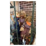 Lot of Scarecrow Decorations