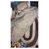 Lot of Oval Rugs