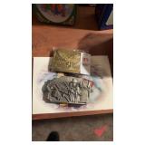 Two Belt Buckles Fireman and Second Amendment