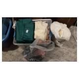 Lot of Table Cloths and Clothing