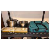 Pyrex, Hot Plate and Cooking Pots