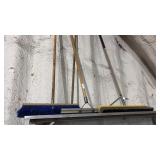 Brooms and Squeegee