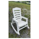 Plastic Rocking Chair