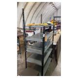 Metal Shelving Unit NO CONTENTS