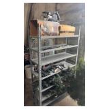 Metal Shelving Unit NO CONTENTS