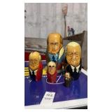 Nesting Dolls Russian Soviet Leaders 5 Dolls 6