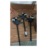 Lot of 3 Bar Clamps