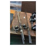 Fishing Rods W Mitchell Reels