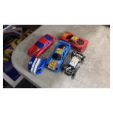 Lot of Slot Car Bodies and Chassis