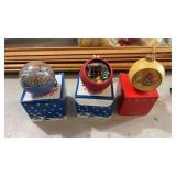 Dennys and Avon Holiday Ornaments