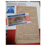 Replica Confederate money, Lincoln writings
