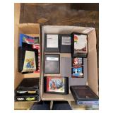 Lot of Assorted Vintage Atari Games