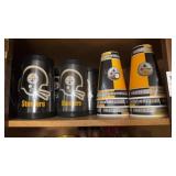 Lot of Steelers Cups