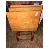 Lot of 4 Foldable Table Trays