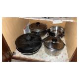 Lot of Kitchen Pots and Pans