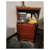 Night stand with drawers no contents