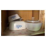 CorningWare Casserole Set Blur Cornflower