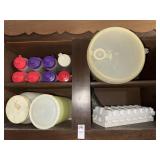 Lot of Plastic Bottles, Ice Trays and Containers