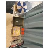 Lot of Misc - Candy Molds, Bug Zapper, Glassware,