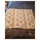 Hand made quilt 33"x39"