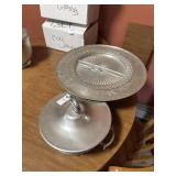 Aluminum Serving Dishes Lot of 2