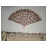Plastic fan wall hanging