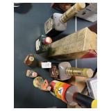 Lot of alcohol and alcohol mixes, jacquins, crown