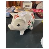 Hand Painted Piggy Bank