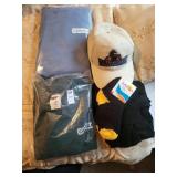 2 xl sweat shirts & misc items