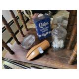Shoe stretcher & misc items