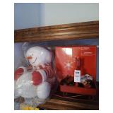 Avon snowman and Christmas lot