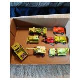 Lot of Transformers and vintage Tonka cars
