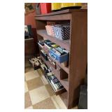 Wood Shelf Unit ** contents separate **48 in x