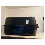 Large Graniteware Roasting Pan