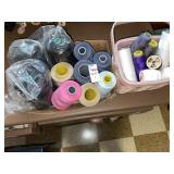 2 boxes of large spools thread