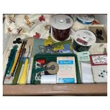 Drawer lot- variety sewing items