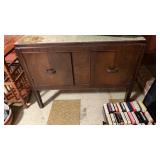 Vintage Veneer Cabinet ** no contents **