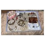 Lot of costume bracelets